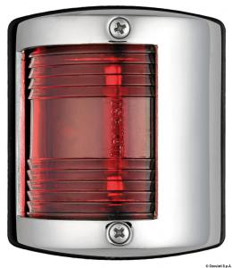 Fanale U85 inox rosso